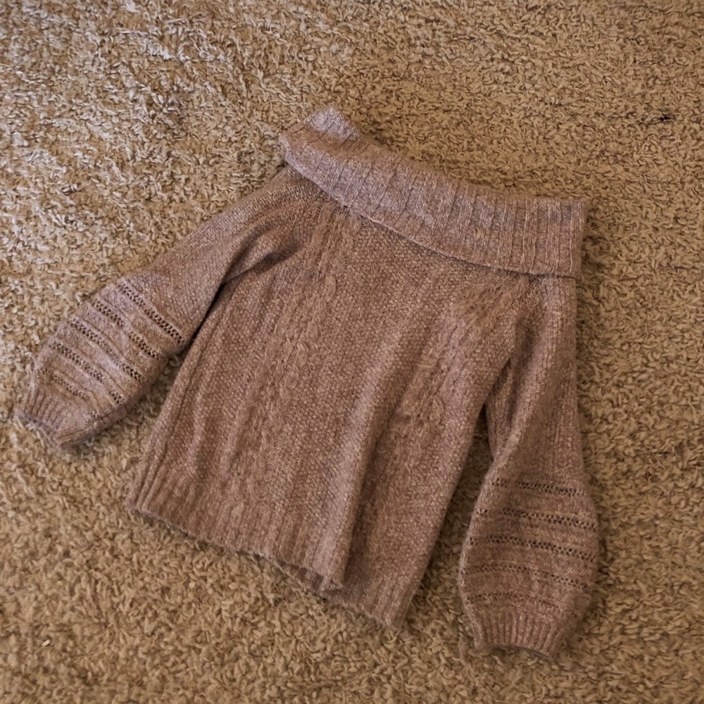 Mauve Knit Sweater
